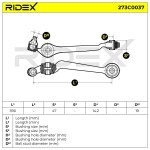 RIDEX Õõtshoob,  käändmik 273C0037