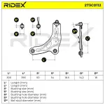 RIDEX Õõtshoob,  käändmik 273C0112