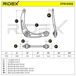 RIDEX Õõtshoob,  käändmik 273C0252