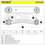 RIDEX Õõtshoob,  käändmik 273C0459