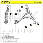 RIDEX Õõtshoob,  käändmik 273C0668