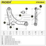 RIDEX Õõtshoob,  käändmik 273C0840