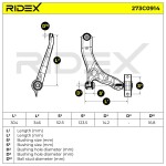 RIDEX Õõtshoob,  käändmik 273C0914