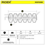 RIDEX Soonrihm 305P0088