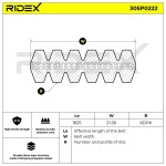 RIDEX Soonrihm 305P0222