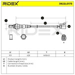 RIDEX Lambda andur 3922L0173