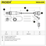 RIDEX Lambda andur 3922L0239