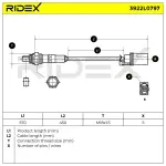 RIDEX Lambda andur 3922L0797