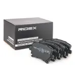 RIDEX Piduriklotsi komplekt,  ketaspidur 402B0010