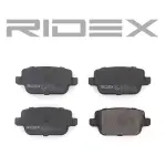 RIDEX Piduriklotsi komplekt,  ketaspidur 402B0065
