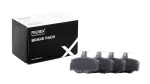 RIDEX Piduriklotsi komplekt,  ketaspidur 402B0075