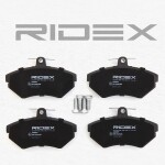 RIDEX Piduriklotsi komplekt,  ketaspidur 402B0079