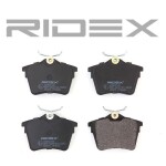 RIDEX Piduriklotsi komplekt,  ketaspidur 402B0128