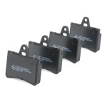 RIDEX Piduriklotsi komplekt,  ketaspidur 402B0158