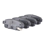 RIDEX Piduriklotsi komplekt, ketaspidur 402B0193