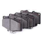 RIDEX Piduriklotsi komplekt, ketaspidur 402B0259