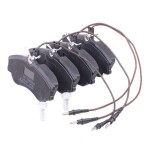 RIDEX Piduriklotsi komplekt,  ketaspidur 402B0265