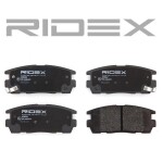RIDEX Piduriklotsi komplekt,  ketaspidur 402B0269