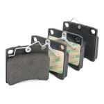 RIDEX Piduriklotsi komplekt,  ketaspidur 402B0299