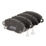 RIDEX Piduriklotsi komplekt,  ketaspidur 402B0309