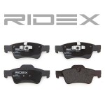 RIDEX Piduriklotsi komplekt, ketaspidur 402B0354