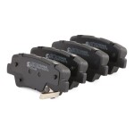 RIDEX Piduriklotsi komplekt, ketaspidur 402B0367