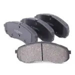 RIDEX Piduriklotsi komplekt,  ketaspidur 402B0445