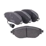 RIDEX Piduriklotsi komplekt,  ketaspidur 402B0549