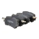 RIDEX Piduriklotsi komplekt,  ketaspidur 402B0586