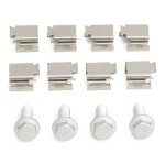 RIDEX Piduriklotsi komplekt, ketaspidur 402B0588