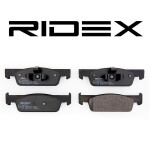 RIDEX Piduriklotsi komplekt,  ketaspidur 402B0617