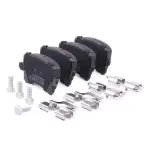 RIDEX Piduriklotsi komplekt,  ketaspidur 402B0642