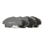 RIDEX Piduriklotsi komplekt,  ketaspidur 402B0649