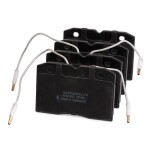 RIDEX Piduriklotsi komplekt,  ketaspidur 402B0780