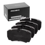 RIDEX Piduriklotsi komplekt,  ketaspidur 402B0865