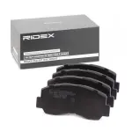 RIDEX Piduriklotsi komplekt,  ketaspidur 402B0973