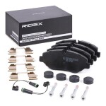 RIDEX Piduriklotsi komplekt,  ketaspidur 402B1071