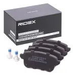 RIDEX Piduriklotsi komplekt,  ketaspidur 402B1141