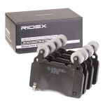 RIDEX Piduriklotsi komplekt,  ketaspidur 402B1168