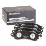 RIDEX Piduriklotsi komplekt,  ketaspidur 402B1174