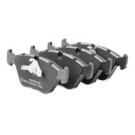 RIDEX Piduriklotsi komplekt,  ketaspidur 402B1292