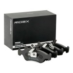 RIDEX Piduriklotsi komplekt,  ketaspidur 402B1303