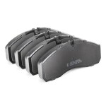 RIDEX Piduriklotsi komplekt,  ketaspidur 402B1316