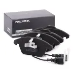 RIDEX Piduriklotsi komplekt,  ketaspidur 402B1336