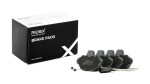 RIDEX Piduriklotsi komplekt,  ketaspidur 402B1348