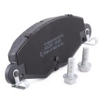 RIDEX Piduriklotsi komplekt,  ketaspidur 402B1365