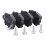 RIDEX Piduriklotsi komplekt,  ketaspidur 402B1368