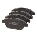 RIDEX Piduriklotsi komplekt,  ketaspidur 402B1369