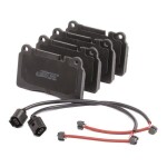 RIDEX Piduriklotsi komplekt,  ketaspidur 402B1384