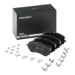 RIDEX Piduriklotsi komplekt,  ketaspidur 402B1408